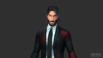 ZBRUSH - JOHN WICK FAN ART