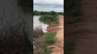 Bénin ?? : Les dégâts de la montée des eaux dans la commune Ouinhi dans le Zou