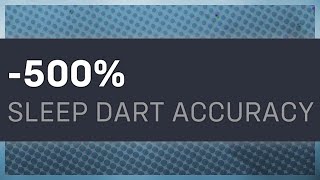 Negative Sleep Dart Accuracy