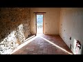 #78 GROUTING Reclaimed Terracotta Tiles | Renovating our Abandoned Stone House in Italy