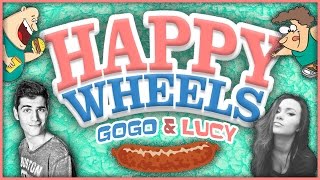 Happy Wheels | #MilujemeTučnúŽenuNaVozíčkuČoMáVáclavskúKlobásuNaChrbáte | GoGo & Lucy