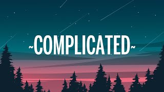 Vignette de la vidéo "Avril Lavigne - Complicated (Lyrics)"