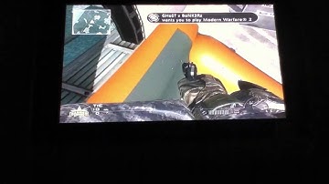 How to get on top of the plane mw2 terminal the new way!