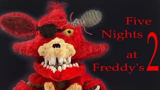How to make Withered Foxy with Pipe Cleaners