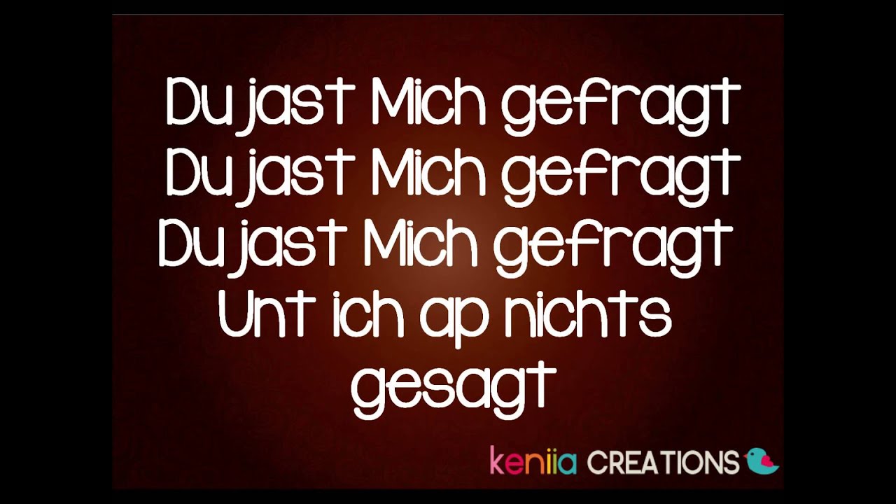 Rammstein Du Hast (Pronunciacion) YouTube Rammstein Du Hast (Pronunciacion) YouTube