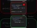 Junior vs senior java-script developer, prototype and inheritance - #shorts #viralshorts #coding