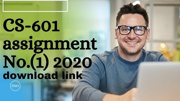 CS601 Assignment 1 Solution Fall 2020 100% Correct Assignment 1 Solution 2020