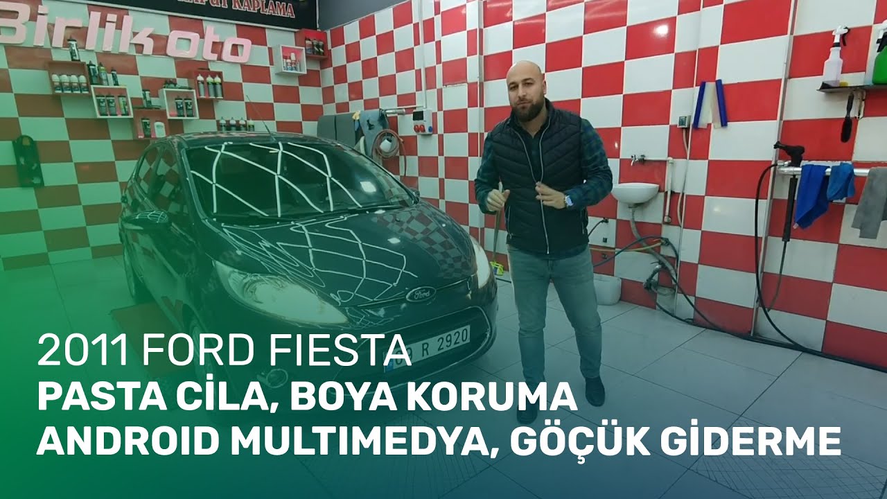 2011 Ford Fiesta // Pasta Cila, Boya Koruma, Boyasız Göçük Giderme, Cam Filmi, Ön Panjur