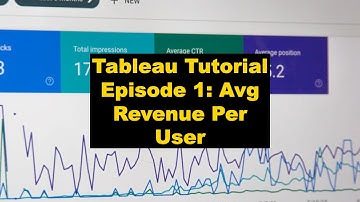 Tableau Basic Tutorial(E1): Calculating YoY ARPU - Year over Year avg revenue per user
