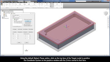InventorCAM iMachining Getting Started - Walkthrough: Create and define the CAM-Part