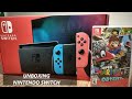 UNBOXING NINTENDO SWITCH + MARIO ODYSSEY