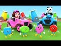 Pinky And Panda Play With Shapes 