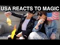 Americans React to Magic 🇺🇸-Julien Magic