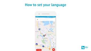 Set your language preference in Truck Parking Europe app screenshot 3