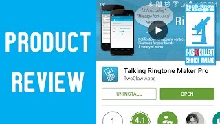 ▶️ App Review | Talking Ringtone Maker Pro (For Android) screenshot 5