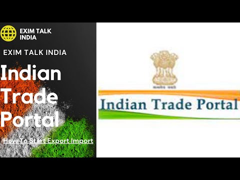 Indian Trade Portal Website Demo #indiantradeportal #howtostartexport