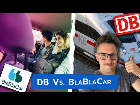 BlaBlaCar vs. DB – Wann sich die DB nicht lohnt