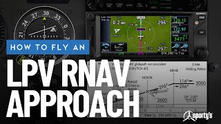 How to fly an LPV GPS approach (Garmin GTN 650)