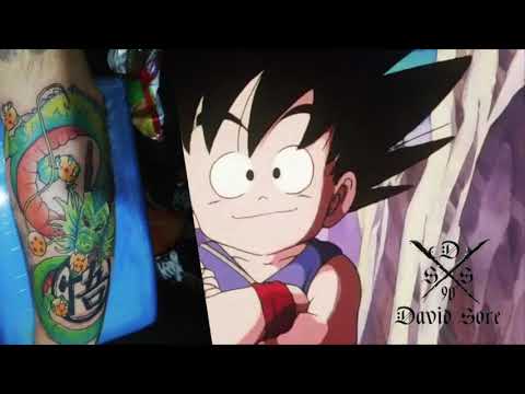 DAVID SORE TATTOO ESTUDIOS PANDEMIA tatuaje dragon ball z