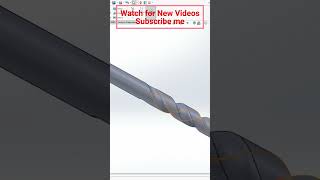 Drill Bit in Solidworks #shorts