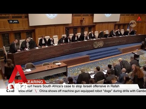 International Court Of Justice Hears South Africa's Calls To Stop Israel's Offensive In Rafah