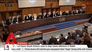 International Court of Justice hears South Africa&#39;s calls to stop Israel&#39;s offensive in Rafah