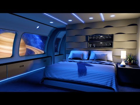 Spaceship Sounds White Noise for Sleeping | Starship Bedroom Ambience 10 Hours