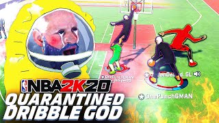 being quarantined made me become better at dribbling on nba 2k20...