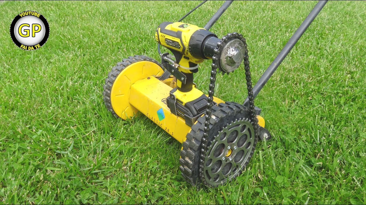 Make a Electric Lawn Mower - Diy Tools 