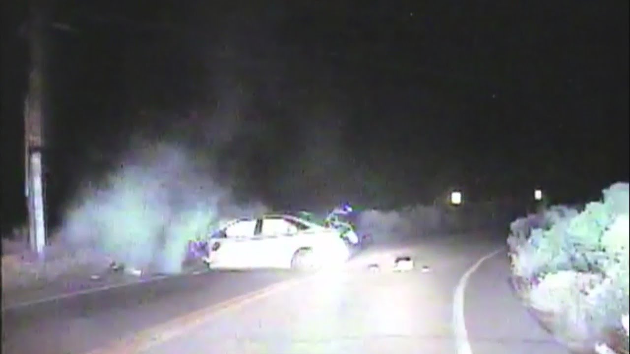 Alleged drunk driver attempts to run over police, causes head on ...