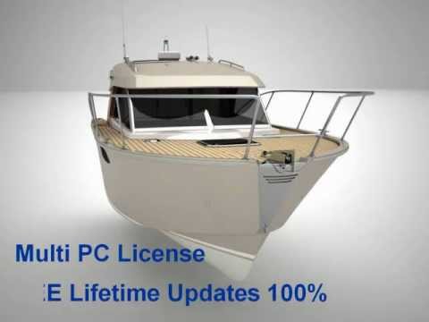 3d Cad Boat Designs Boat Builder Center - YouTube
