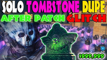 NEW* Season 2 After Patch Tombstone Glitch! Duplication, Unlimited Essence, MW3 Zombies | Guide