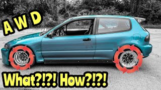 How I built my 9 second AWD EG Civic Hatch: The Green Dragon