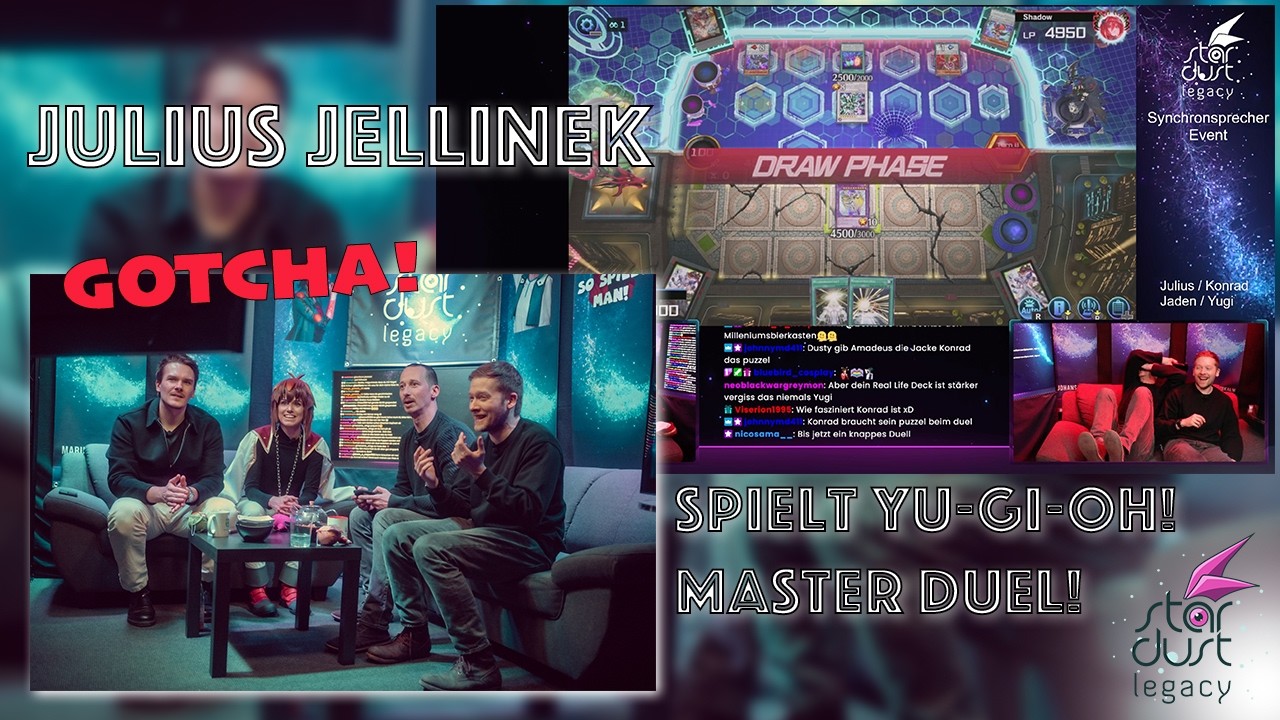 Synchronsprecher LIVE-Event: Master Duel mit Julius Jellinek (Jaden Yuki)