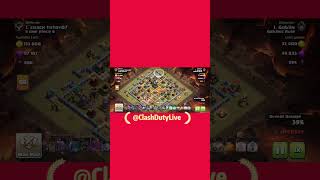 TH16 Destroys TH17 in CWL 🔥 Easy 3-Star! #clashofclans #cocstrategy #championcharge #cwl