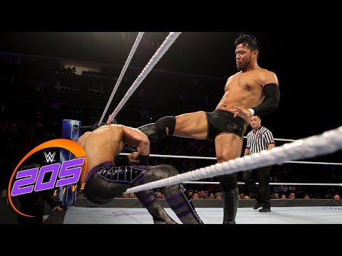 Mustafa Ali vs. Hideo Itami - Falls Count Anywhere Match: WWE 205 Live, Oct. 24, 2018