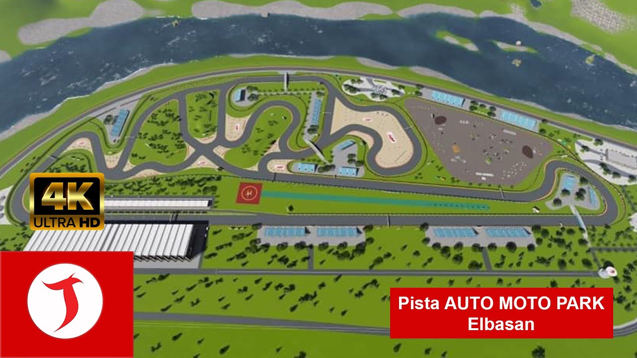 Punimet ne pisten e Formula 1 ne Shqiperi, Elbasan Grand Prix Race F1 20 Shkurt 2025   4K Drone