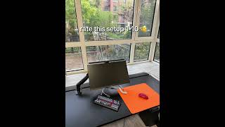 how about this setup | 24-inch 1080p 240hz fast-ips #desksetup #tech #gaming #monitor