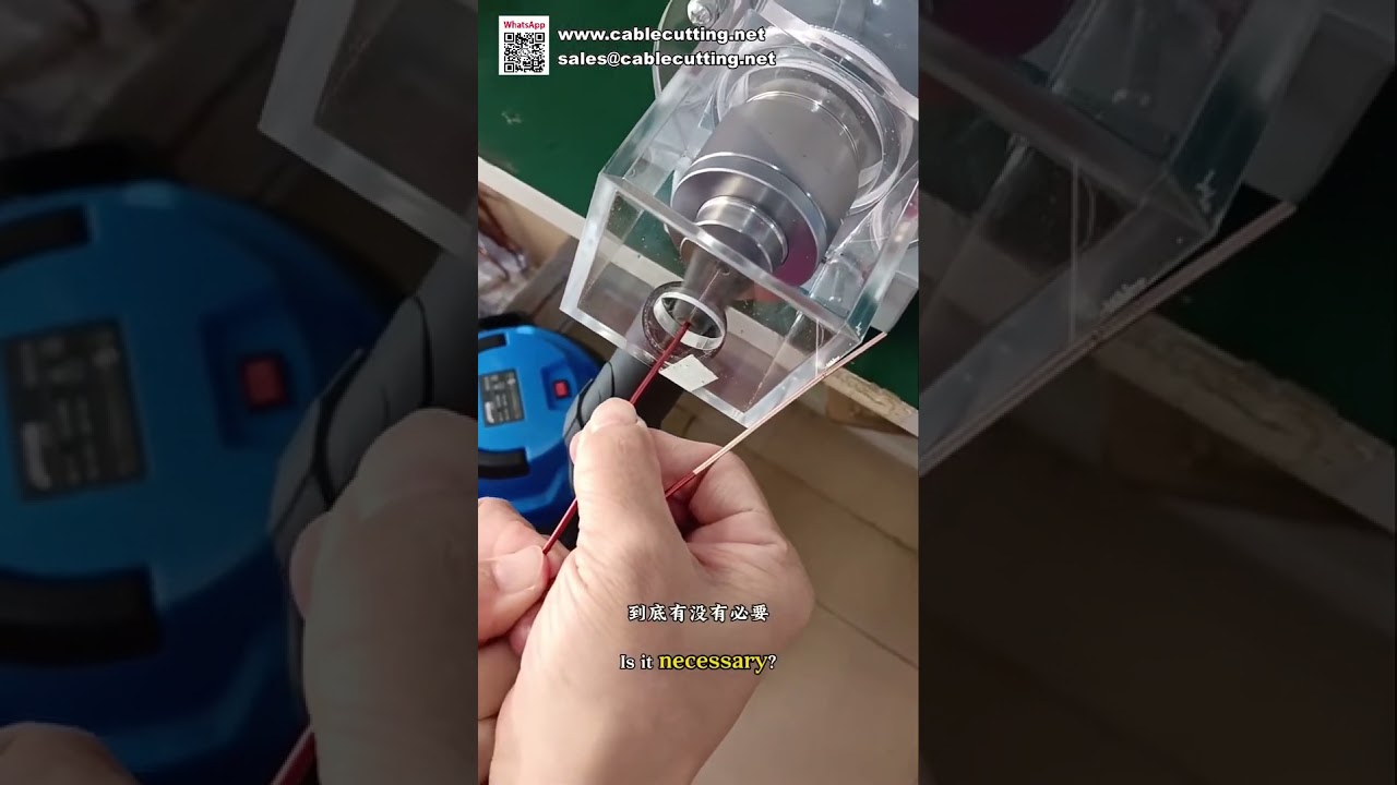 Efficient Vacuum Integrated Wire Peeling Machine for Clean Industrial Environments