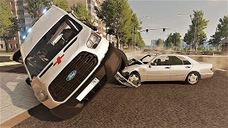 Аварии на Реальных Событиях в BeamNG Drive #6