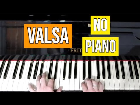 Vídeo: Como Tocar Valsa De Cachorro No Piano