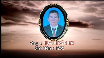 Lễ Tang | ÔNG HUỲNH VĂN HAI | ẤP TRÍ ĐỒ XÃ BÌNH ĐÔNG THÀNH PHỐ GÒ CÔNG TỈNH TIỀN GIANG