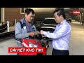 Cái kết khó tin sau va chạm với xe Mercedes của người đàn ông dừng xe lượm tiền