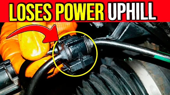 If it LOSES POWER Uphill, Check THIS!!