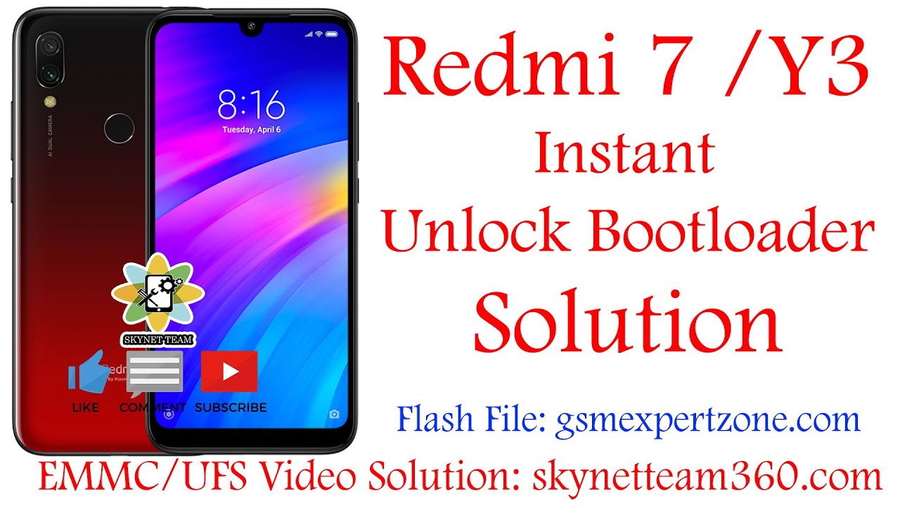 Redmi 7 instant Unlock Bootloader Solution YouTube