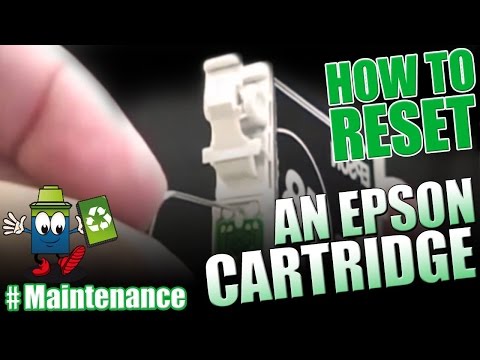 video How To Reset An Epson Cartridge