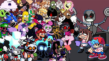 FNF Termination But Everyone Sings It (Termination but every turn a different character sings it)