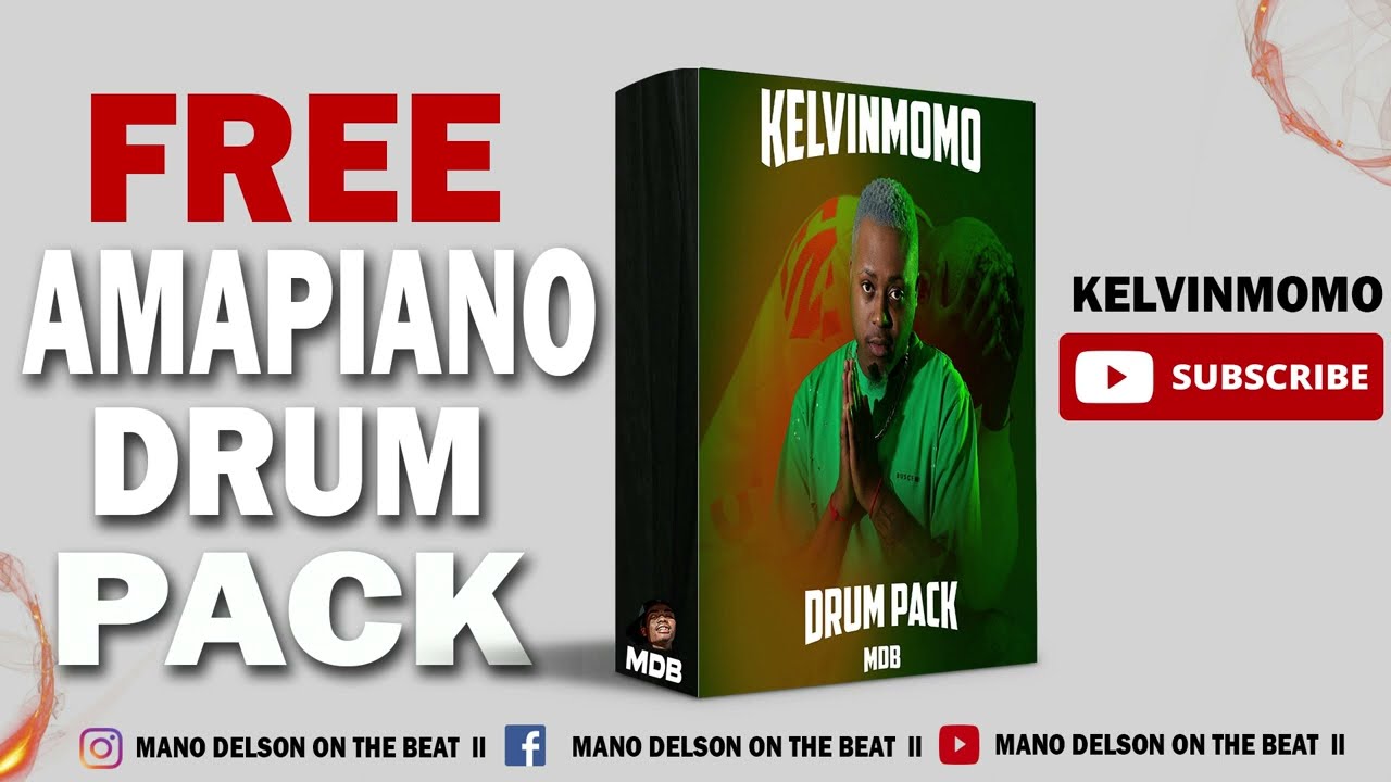 🔥[FREE]🔥 Amapiano Drum Pack 2023 | 🐐🌴🎹🎷 | 