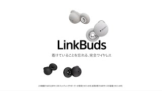 ヘッドホン:着けていることを忘れる、完全ワイヤレス:LinkBuds【ソニー公式】