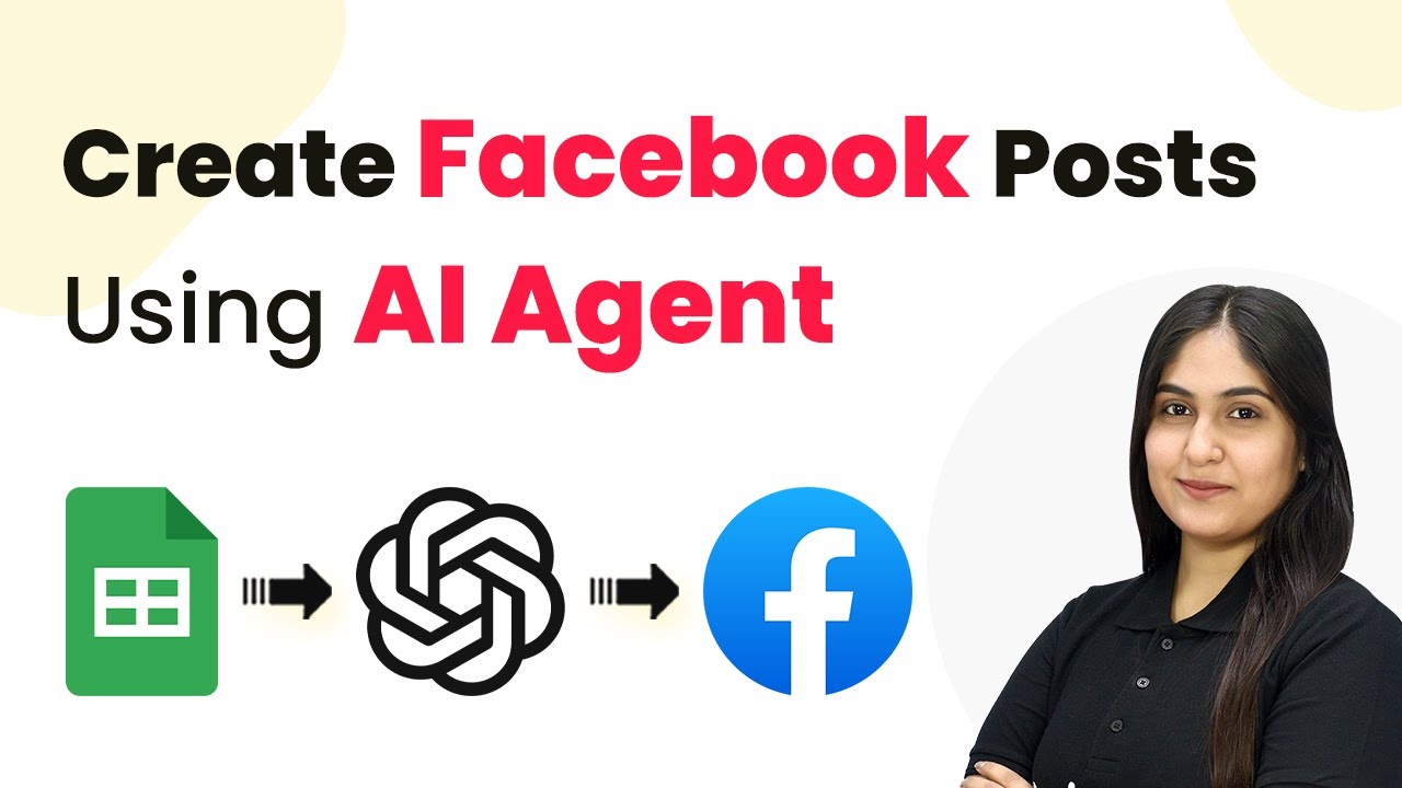 How to Create Facebook Posts Using AI Agent - YouTube